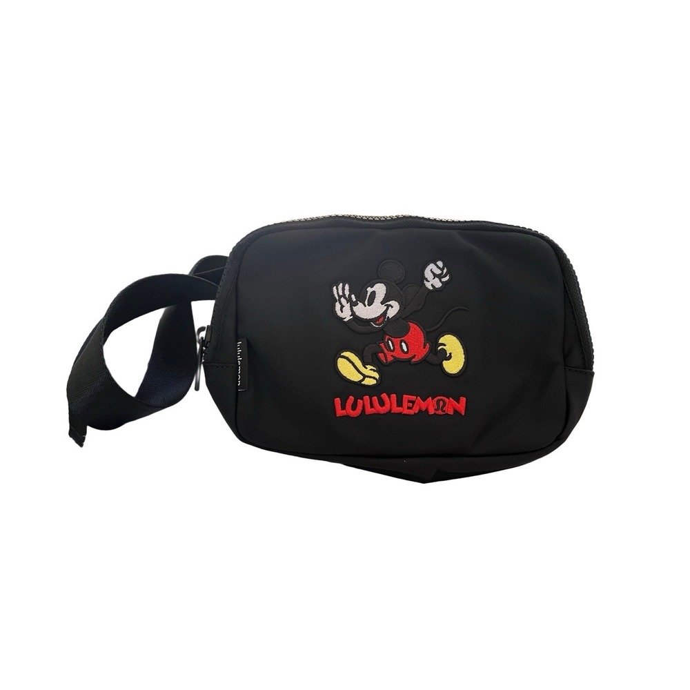 Disney Lululemon Mickey Mouse Black Belt Bag 2025 Limited Edition New, Sold Out